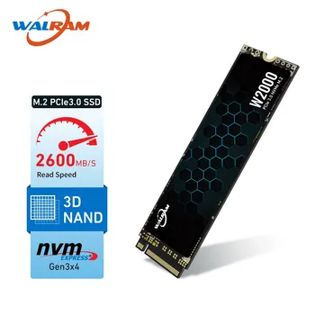 WALRAM SSD NVMe M2 128 Г 256 Г 512 Г 1 ТБ M.2 2280 NVME PCIe 3,0 Внутренний Твердотельный Накопитель HDD для Ноутбука Настольный SSD 1 тб