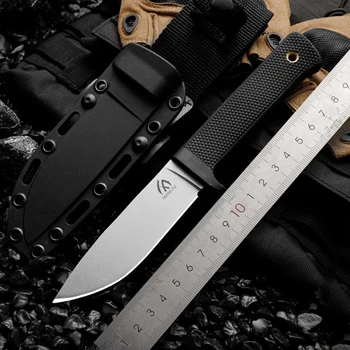 Высококачественный уличный нож CPM-3V с фиксированным лезвием, нож для выживания в дикой природе, мужской подарочный спасательный нож, походный охотничий нож