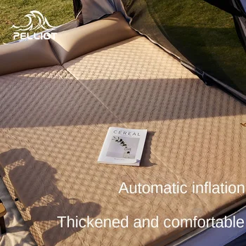 Надувной матрас Boshiwa Автоматический надувной матрас для кемпинга на открытом воздухе, Лоскутный надувной матрас