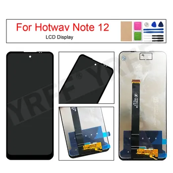 ЖК-дисплей для Hotwav Note 12, детали панели для сборки с сенсорным экраном и цифровым преобразователем, протестированы на 100%