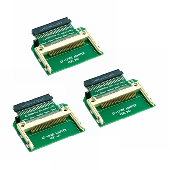 3X Cf карта памяти Merory Compact Flash к 50-контактному 1,8-дюймовому адаптеру Ide для жесткого диска Ssd