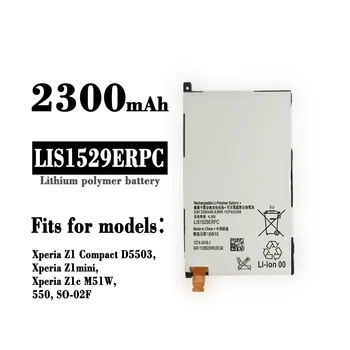 LIS1529ERPC Аккумулятор Для Sony Xperia Z1 Compact mini D5503 Xperia Z1c M51W 550 SO-02F Высококачественный Внутренний Аккумулятор + Инструменты