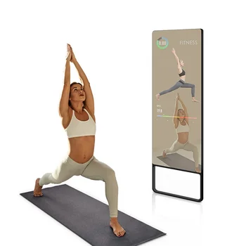 43-дюймовый ЖК-экран, зеркало для йоги, смарт-зеркало для фитнеса в тренажерном зале