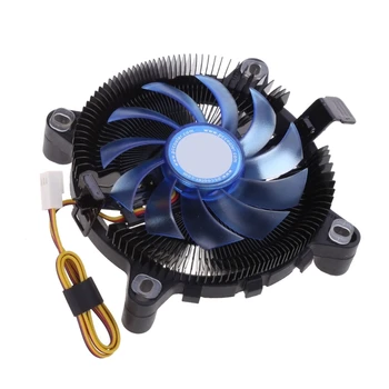 Охлаждающий вентилятор E86 4Pin PWM с высоким давлением воздуха и низким уровнем шума PWM Охлаждающий вентилятор CPU Cooler