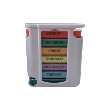 Портативная коробка для медицинских таблеток на 7 дней, 28 сеток, Еженедельный футляр для таблеток, ящик для хранения, Дорожная коробка для лекарств, Органайзер для планшетов