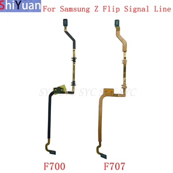 Сигнальная Линия Маленькая Плата Гибкий Кабель Для Samsung Z Flip 5G F700 F707 Сигнальная Антенна Маленькая Пластина Гибкие Запасные Части