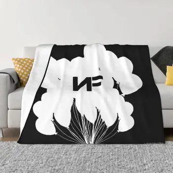 NF Balloons (белый логотип) - ультрамягкое одеяло из микрофлиса