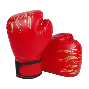 2 шт. Детские боксерские перчатки из искусственной кожи, Боксерская груша для ММА, перчатки для кикбоксинга, каратэ, Муай-тай, Тренировочные перчатки для тренировок 3-12 лет