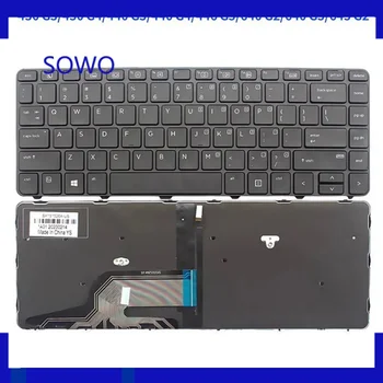 Новая клавиатура с подсветкой для HP 430 G3 430 G4 440 G3 G4 446 G3 640 G2 G3 645 G2