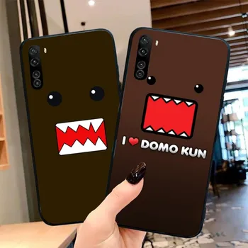 Милый чехол для телефона Domo Funny-kun Для OPPO Find X5 X3 X2 A93 Reno 8 7 Pro A77 A74 A72 A52, Мягкий Черный Чехол для телефона