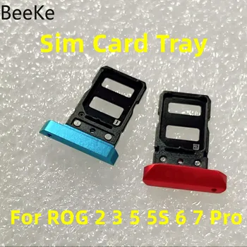 Оригинал для ASUS ROG Phone 2 3 5 5S 6 7 Pro Лоток для sim-карт 5G Держатель Micro SD Слот для гнезда ROG5 ROG6 Запасные части