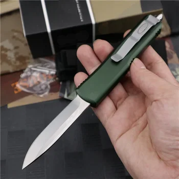 Micro OTF Tech Knife UT85 Серии 7CR17 Стальное Лезвие Ручка Из Алюминиевого Сплава Карманный Нож Для Самообороны на открытом воздухе