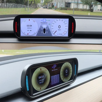 Автомобильный 7-дюймовый дисплей с IPS-экраном, модель 3, модель 3 Y, Мультимедийный дисплей на приборной панели HUD