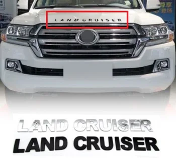 Для автомобиля Toyota Land Cruiser LC100 LC200 Prado 120 150 Металлические 3D Буквы Корпус двигателя Аксессуары для модификации декоративного логотипа