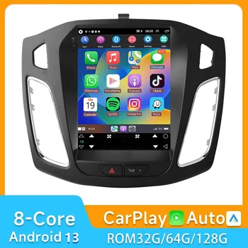 2 Din Android 13 Автомагнитола Для Ford Focus 3Mk3 2012-2019 Мультимедийный Видеоплеер GPS Navigaion Стерео RDS С Разделенным Экраном Carplay