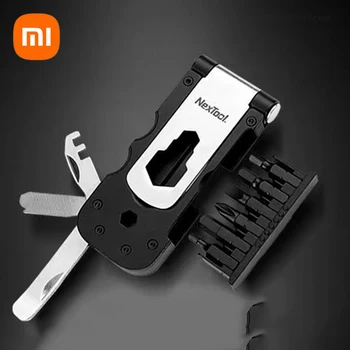 Xiaomi NexTool Многоцелевая магнитная отвертка EDC с приводом Компактный инструмент для ремонта велосипедов DIY Ручной инструмент с магнитной пакетной втулкой