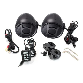 Водонепроницаемый морской стерео Bluetooth мотоцикл Аудио Лодка автомобильный MP3-плеер Автоматическая звуковая система для SPA UTV ATV