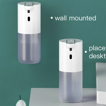 Автоматический дозатор мыла для пены с USB-зарядкой, умный индукционный дозатор жидкого мыла, Автоматический бесконтактный дозатор дезинфицирующего средства для рук В ванной