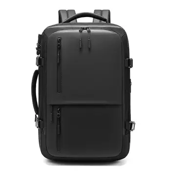 Модные водонепроницаемые рюкзаки USB Зарядка Школьная сумка Противоугонный мужской рюкзак Подходит для 15,6-дюймового ноутбука Дорожный рюкзак Mochila