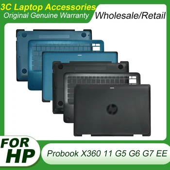 Новинка для HP Probook X360 11 G5 G6 G7 EE ЖК-дисплей Задняя Крышка Подставка Для рук Верхняя Верхняя Крышка Ноутбука Нижний Корпус Клавиатура Ноутбука US L83983-001