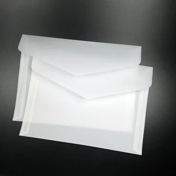50 шт Белый конверт Envolope для писем Папка для конвертов с защитным покрытием Папки для карточек