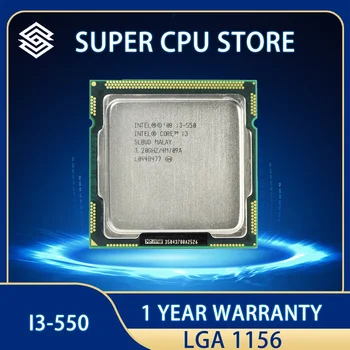 Оригинальный процессор Intel Core i3 550 CPU 3,2 ГГц 4 МБ кэш-памяти LGA1156 для настольных пк