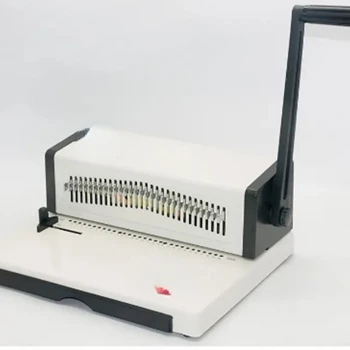 Небольшая настольная высокоскоростная машина для пробивки отверстий в бумаге для ноутбуков с отрывными листьями H300