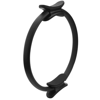 Кольцо для горячего пилатеса Magic Circle Body Sport Exercise, инструмент для силовой йоги-черный