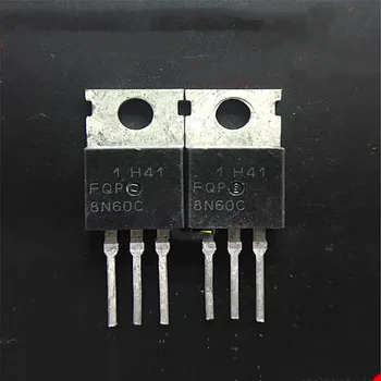 10 шт./лот FQP8N60C 8N60 GFP8N60 FSP8N60 FHP8N60 HFP8N60 MOSFET N-CH 600V 7.5A TO-220