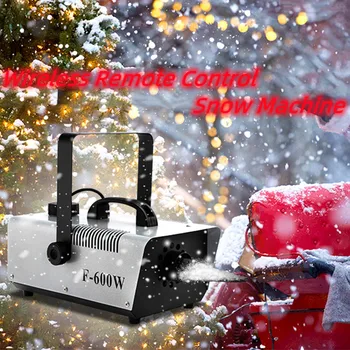 Снегоуборочная машина с беспроводным пультом дистанционного управления для рождественских свадебных фотосессий, детских сценических мероприятий, снегоуборочная машина с эффектом снежинки
