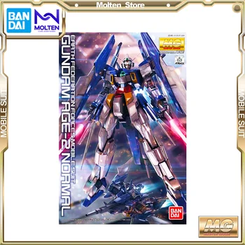 BANDAI MG Gundam AGE-2 Обычный Мобильный Костюм в масштабе 1/100 Gundam AGE Gunpla Model Kit В сборе Аниме Фигурка