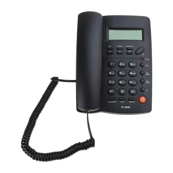 Стационарный телефон с дисплеем вызывающего абонента и памятью для домашнего и офисного использования в школе