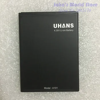 Для мобильного телефона UHANS A101 A101S емкостью 2450 мАч 100% Новая батарея для смартфона