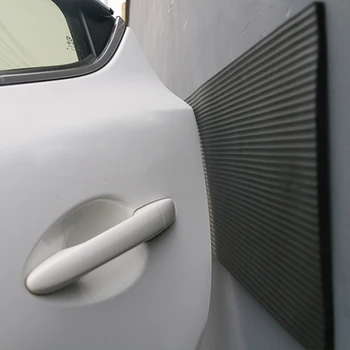 Противоударная поролоновая губка для защиты двери автомобиля, Защитная кромка стены гаража, наклейка на бампер, защита от царапин, Защитная планка для автокатастрофы