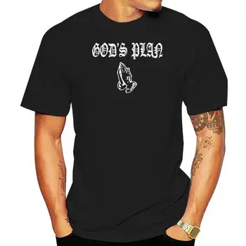 Название: Мужская футболка Praying Hands Gods Plan Drake