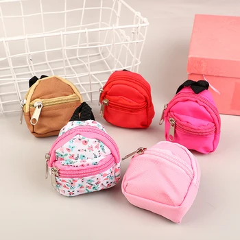 Брелок в стиле мини-рюкзака, кошелек для монет, сумка для наличных, брелок для женщин, мужчин, маленькие кошельки, Детские подарки, Аксессуары для сумок