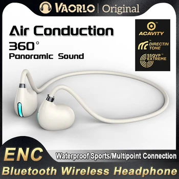 ENC Air Conduction Bluetooth Многоточечные наушники Спортивные Наушники с шумоподавлением DT3.0 Музыкальная / Игровая Двухрежимная гарнитура PK XT95ll