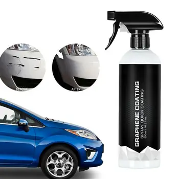 Керамическое покрытие для автокраски Crystal Wax Spray Наногидрофобное Жидкое Полимерное Олеофобное средство для защиты автомобиля от дождя
