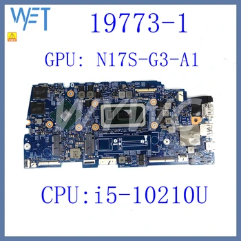19773-1 С процессором i5-10210U N17S-G3-A1 GPU CN-0MDVP6 Материнская плата для ноутбука DELL PRINCIPALE 5300 Протестирована нормально, Используется