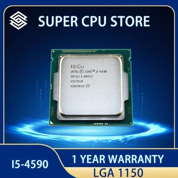Процессор Intel Core i5-4590 Процессор i5 4590 CPU 6M 84W 3,3 ГГц четырехъядерный процессор LGA 1150