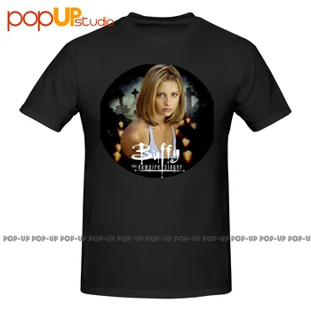 Футболка Buffy The Vampire Slayer с шипами, популярная футболка с уникальным соединением, хит продаж