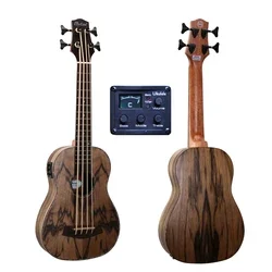 Новая высококачественная электрическая басовая гавайская гитара 30 дюймов с матовой отделкой, мини-гитара для бас-гитары небольшого размера, 4 струны оптом
