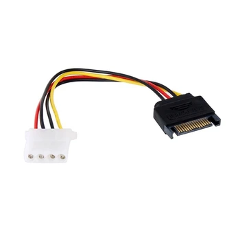 Кабель питания SATA-IDE 15-контактный разъем SATA-адаптер Molex IDE 4-контактный разъем для подключения кабеля