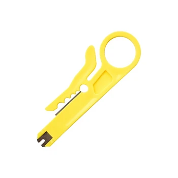 Качественный мини-желтый нож для резки проволоки Простой инструмент для зачистки проволоки MT-2017