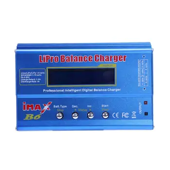 iMax B6 Digital LCD RC Lipo NiMH аккумулятор Баланс Зарядное устройство аксессуары