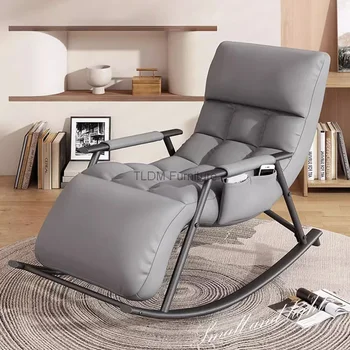 Кресло-качалка, стулья для гостиной, Современный Односпальный диван для отдыха, кресло для чтения, Эргономичная мебель для патио Cadeira Gamer с откидывающейся спинкой