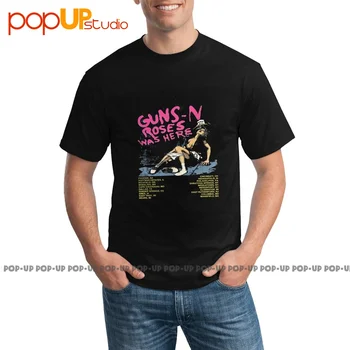 Крутая футболка Guns N Roses Was Here 1980 Tour Vintage P-337, Модная новинка, хит продаж, футболка