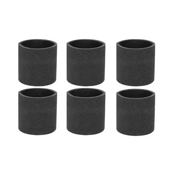 6 Упаковок сменных фильтров 90585 Foam Sleeve VF2001 Foam для пылесоса Shop Vac для влажной и сухой уборки, запасные части 9058500