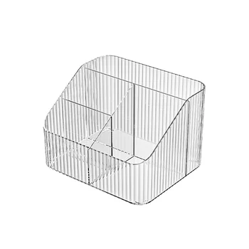 Настольный Ящик Для Хранения Канцелярских Принадлежностей Sundries Sorting Box Frame Прозрачный Простой Стеллаж Для Хранения Офисных Принадлежностей В стиле Ins