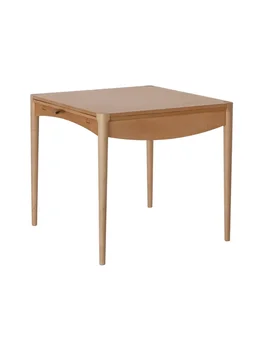 Стол Wave в скандинавском современном минималистичном стиле, Небольшой бытовой прибор, Растягивающийся обеденный стол, Столик для чтения, Прямоугольный стол